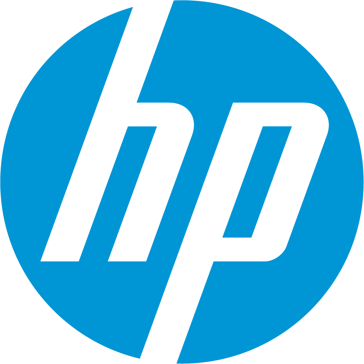 HP blue logo