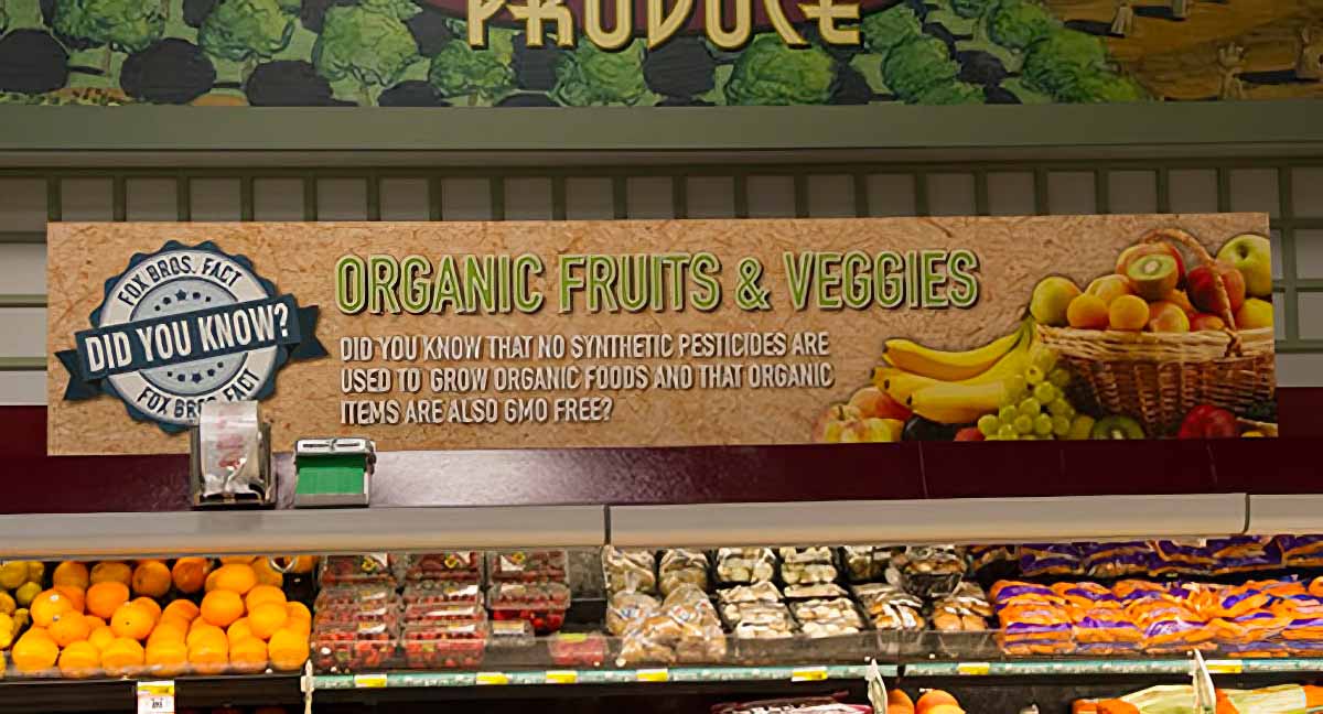 Grocery Store Signage