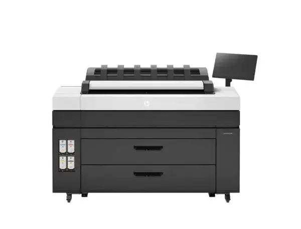 HP DesignJet XL 3800 printer front view.