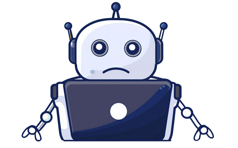 404 Page Robot Header