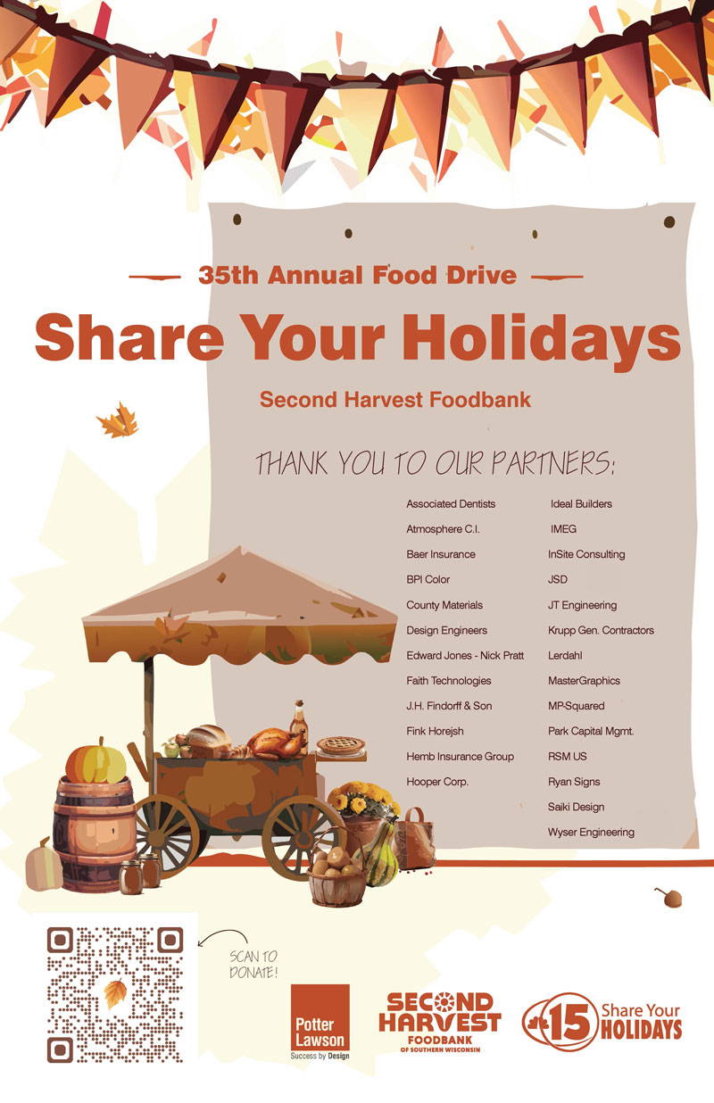 Share Your Holidays Foodbank Poster