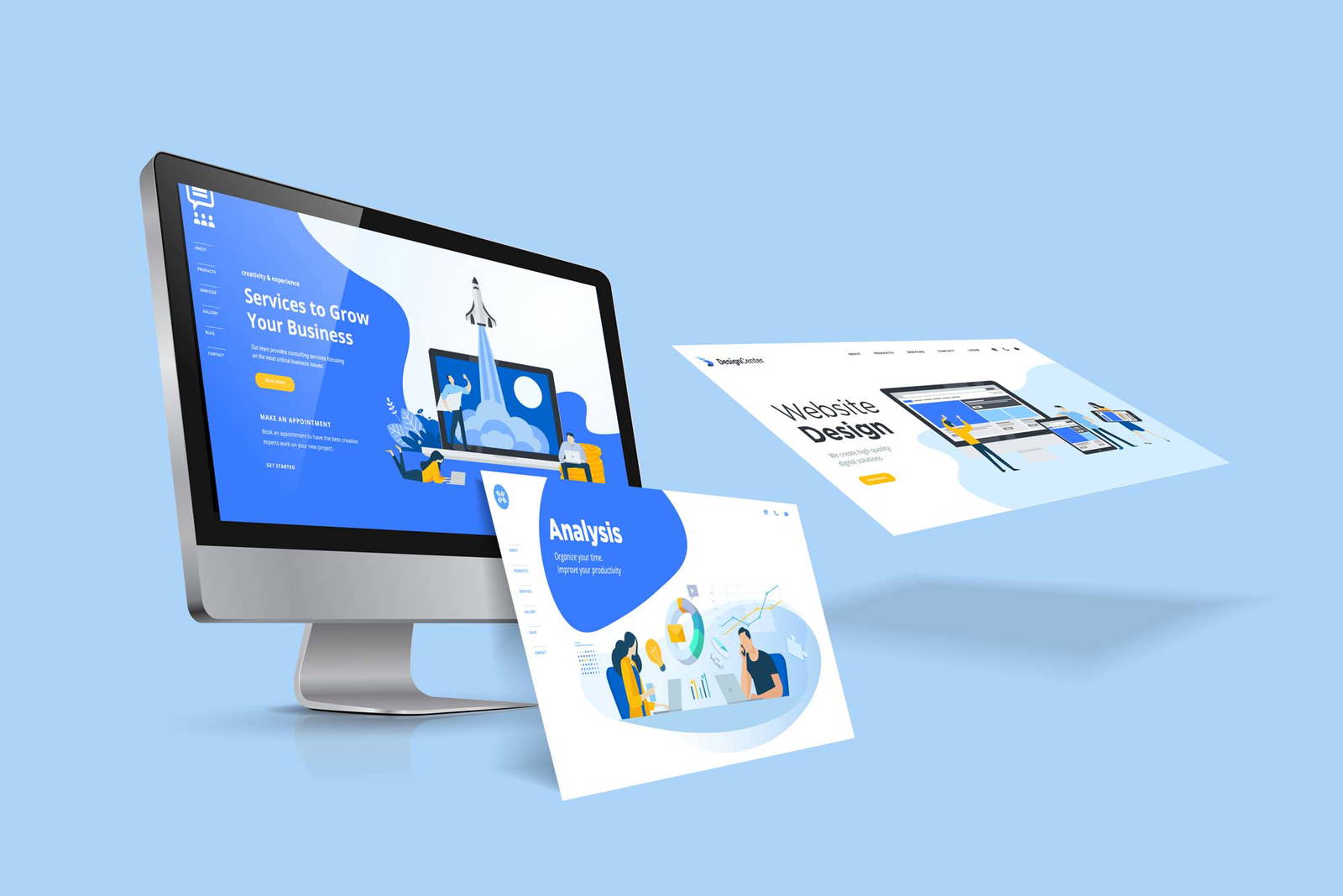 Website design.