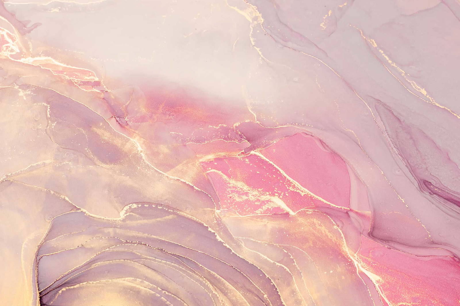 Pink and gold abstract background.