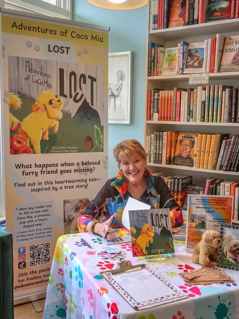 Mary book signing copy