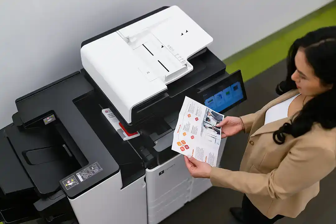 Printers & Scanners Menu 4 Lexmark printers product in use