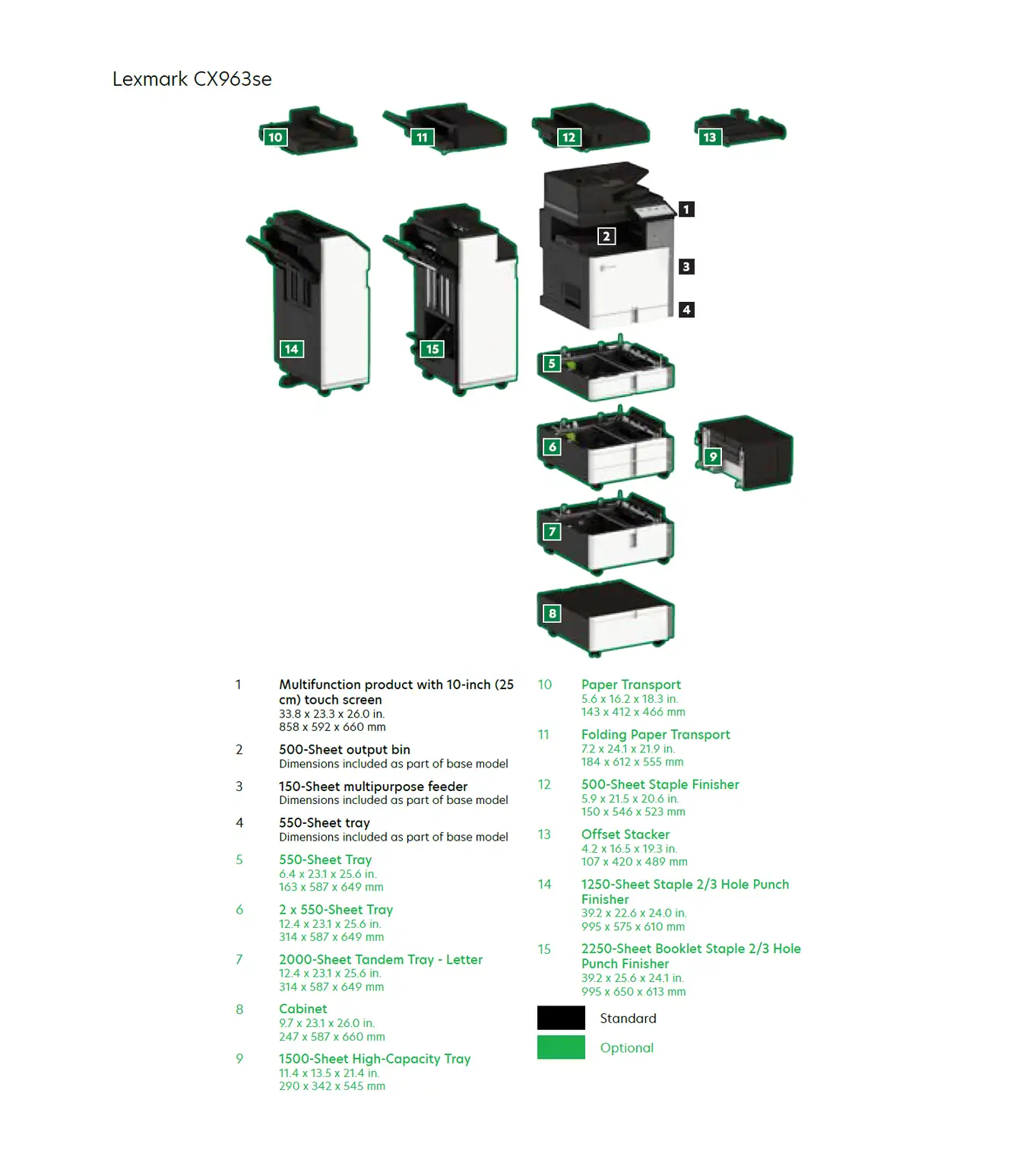 Lexmark CX963 Multifunction 2 Lexmark CX963 Multifunction