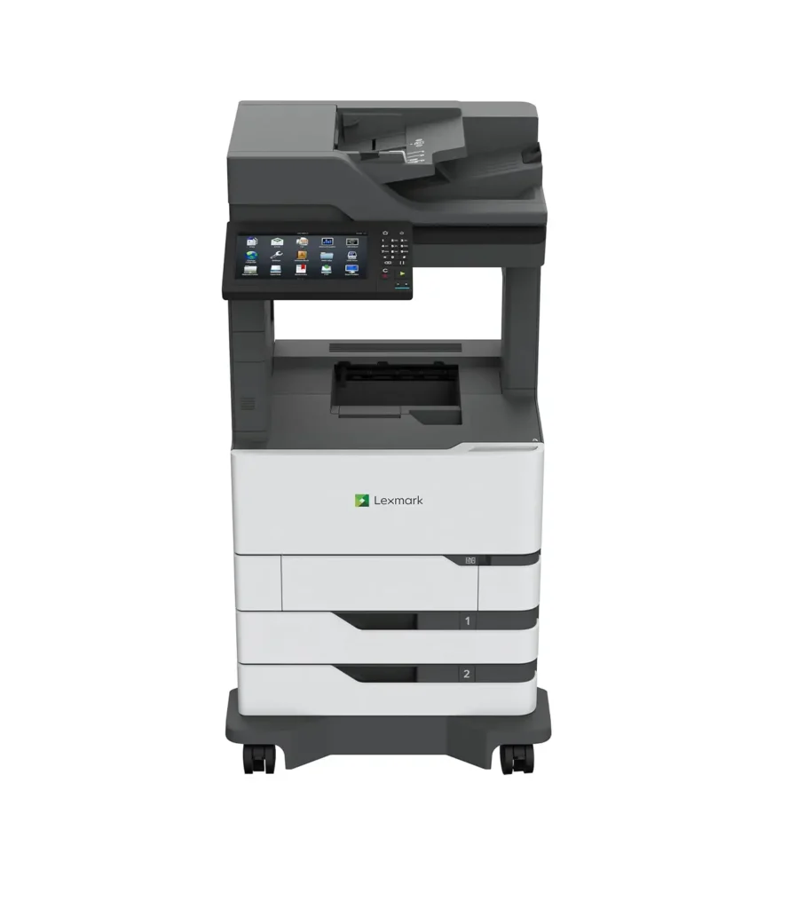 Lexmarx MX MS 820 Series printer front