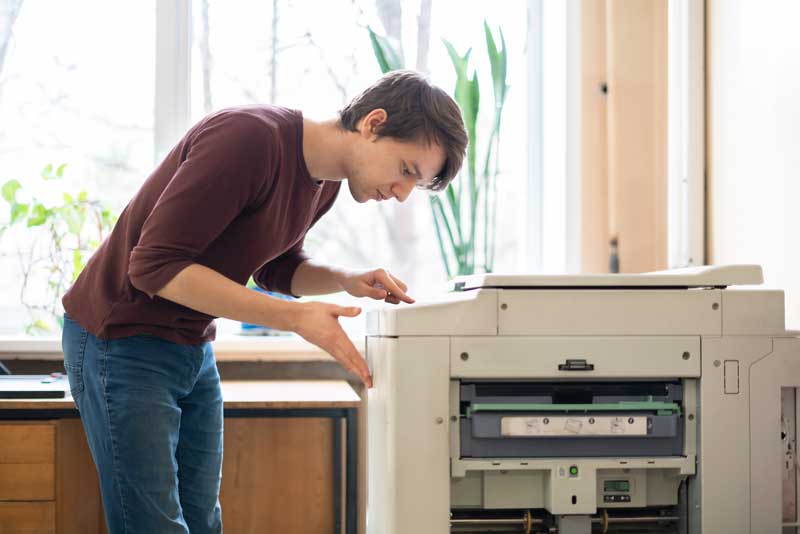 printer stopped printing 800